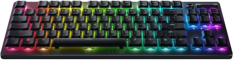 Photo de Clavier Gamer mécanique (Razer Optical Switch Red) Razer  DeathStalker V2 Pro Tenkeyless RGB (Noir)