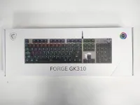 Photo de Clavier Gamer mécanique (Red Switch) MSI Forge GK310 RGB (Noir) - SN : OS18ZA801500010447005012 - ID : 221410 <br>