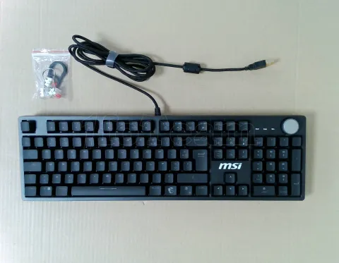 Photo de Clavier Gamer mécanique (Red Switch) MSI Forge GK320 RGB (Noir) - SN S1104FR255HH910536001737 - ID 224756