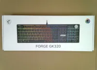Photo de Clavier Gamer mécanique (Red Switch) MSI Forge GK320 RGB (Noir) - SN S1104FR255HH910536001765 - ID 223912
