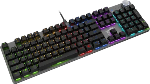 Photo de Clavier Gamer mécanique (Red Switch) MSI Forge GK320 RGB (Noir)