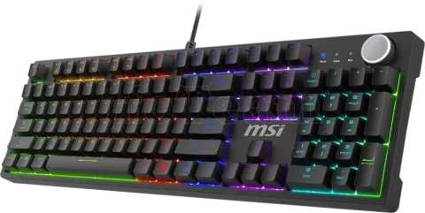 Photo de Clavier Gamer mécanique (Red Switch) MSI Forge GK320 RGB (Noir)