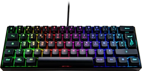 Photo de Clavier Gamer mécanique (Red Switch) Verbatim SureFire KingPin M1 RGB (Noir)