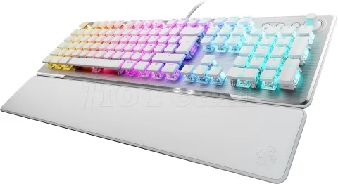 Photo de Clavier Gamer mécanique (Roccat Titan II Linear Red) Roccat Vulcan II RGB (Blanc)