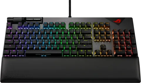 Photo de Clavier Gamer mécanique (Rog NX Red) Asus Rog Strix Flare II RGB (Noir)