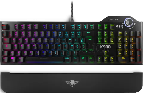 Photo de Clavier Gamer mécanique (SOG Dark Blue) Spirit of Gamer Xpert-K900 RGB (Noir)