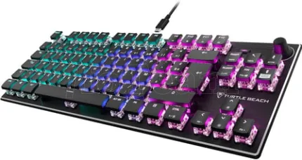 Photo de Clavier Gamer mécanique Turtle Beach Vulcan Aimo TKL RGB (Noir)