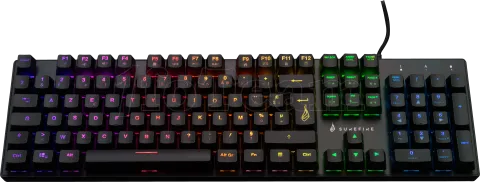 Photo de Clavier Gamer mécanique Verbatim SureFire KingPin M2 RGB (Noir)