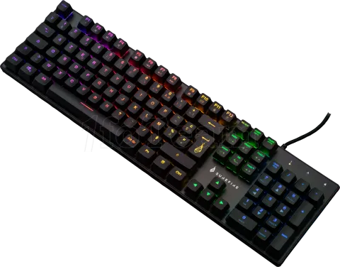 Photo de Clavier Gamer mécanique Verbatim SureFire KingPin M2 RGB (Noir)