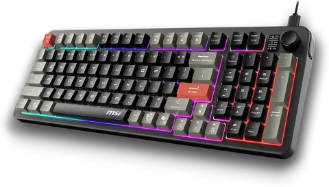 Photo de Clavier Gamer MSI Forge GK110 RGB (Noir)
