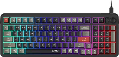 Photo de Clavier Gamer MSI Forge GK110 RGB (Noir)