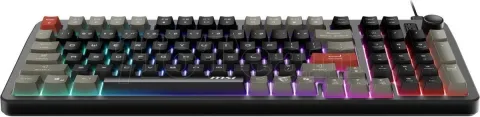 Photo de Clavier Gamer MSI Forge GK110 RGB (Noir)