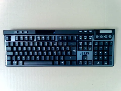 Photo de Clavier Gamer sans fil Bluetooth mécanique MSI Strike Pro Silent RGB (Noir) - SN S1143FR209CLA10503000473 - ID 223960
