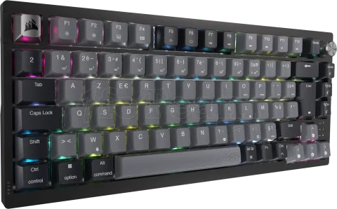 Photo de Clavier Gamer sans fil mécanique (Corsair MLX Red) Corsair K65 Plus RGB (Noir)