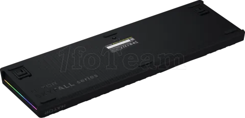 Photo de Clavier Gamer sans fil mécanique (Hator Aurum Linear) Hator Skyfall 100 Pro RGB (Noir)