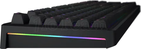 Photo de Clavier Gamer sans fil mécanique (Hator Aurum Linear) Hator Skyfall 100 Pro RGB (Noir)