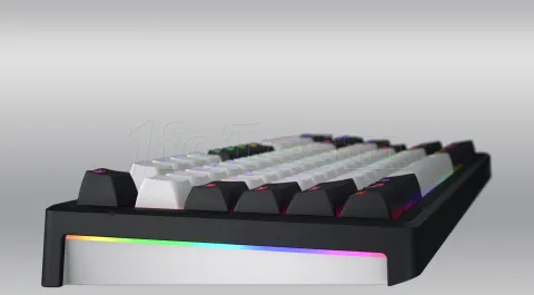 Photo de Clavier Gamer sans fil mécanique (Hator Aurum Linear) Hator Skyfall 80 Mag Ultima 8K TKL RGB (Noir)