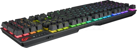 Photo de Clavier Gamer sans fil mécanique (Rog NX Red) Asus Rog Strix Scope NX Deluxe RGB (Noir)