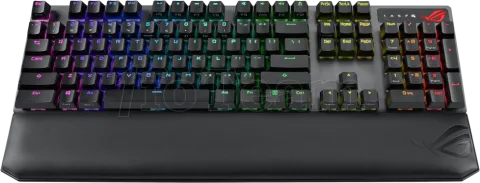 Photo de Clavier Gamer sans fil mécanique (Rog NX Red) Asus Rog Strix Scope NX Deluxe RGB (Noir)
