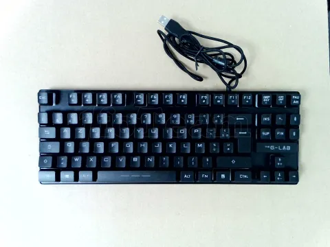 Photo de Clavier Gamer The G-Lab Keyz Caesium TKL RGB (Noir) - ID 223274