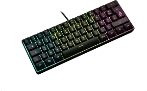 Photo de Clavier Gamer Verbatim SureFire KingPin X1 RGB (Noir)