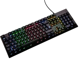 Photo de Clavier Gamer Verbatim SureFire KingPin X2 RGB (Noir)