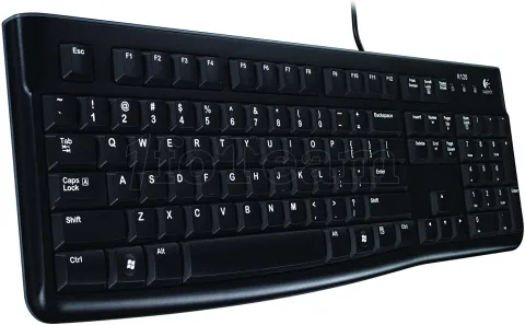 Photo de Clavier Logitech K120 Qwerty USB (OEM) (Noir)