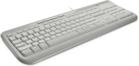 Photo de Clavier Microsoft Wired Keyboard 600 USB (Blanc) -- Id : 142611