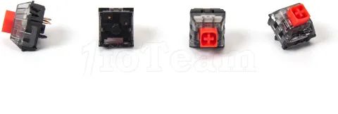 Photo de Clavier sans fil Bluetooth mécanique (Kailh Box V2 Red) Cooler Master MK770 RGB (Gris)