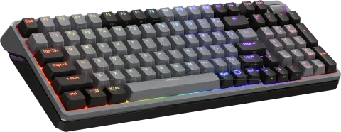 Photo de Clavier sans fil Bluetooth mécanique (Kailh Box V2 Red) Cooler Master MK770 RGB (Gris)