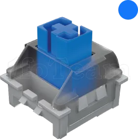 Photo de Clavier sans fil Bluetooth mécanique (Outemu SQ Pro Blue) Mars Gaming MK Cloud RGB (Rose)