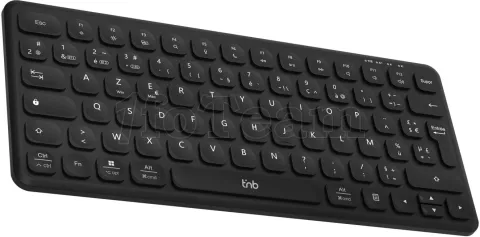 Photo de Clavier sans fil Bluetooth rechargeable T'nB Mini (Noir)