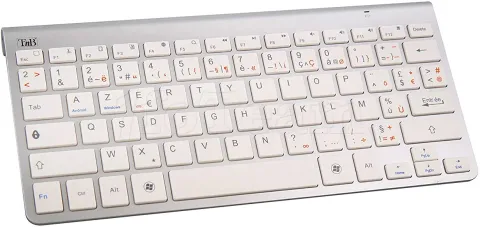 Photo de Clavier sans fil Bluetooth T'nB K-Blue (Argent/Blanc)