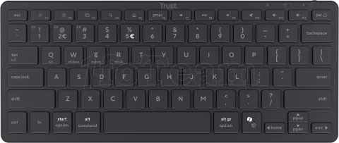 Photo de Clavier sans fil Bluetooth Trust Nado II (Noir)
