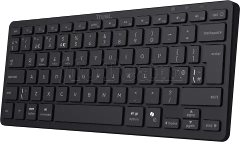Photo de Clavier sans fil Bluetooth Trust Nado II (Noir)