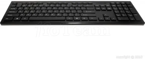 Photo de Clavier sans fil Dacomex K250W (Noir)