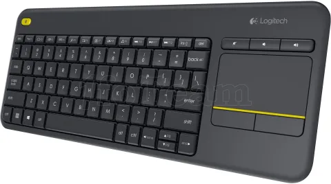 Photo de Clavier sans fil Logitech K400 Plus Wireless Touch (Noir)