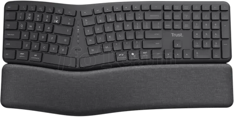 Photo de Clavier sans fil  Trust Keyra (Noir)