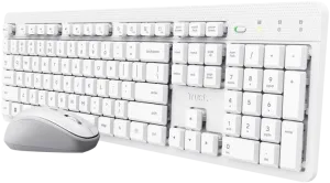 Photo de Clavier sans fil Trust Ody II (Blanc)