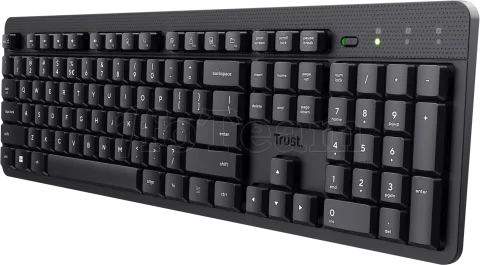 Photo de Clavier sans fil Trust Ody II (Noir)