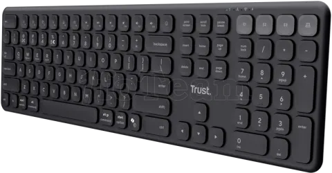 Photo de Clavier sans fil Trust Vaiya (Noir)