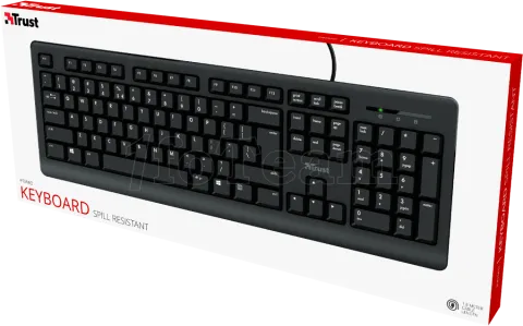 Photo de Clavier Trust Primo (Noir)