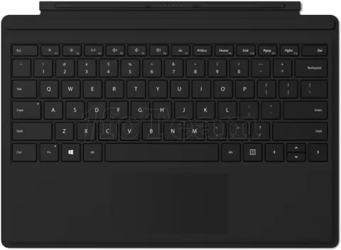 Photo de Clavier Type Cover Microsoft pour Surface Pro (Noir)