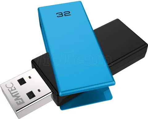 Photo de Clé USB 2.0 Emtec C350 Brick 2.0 - 32Go (Bleu)