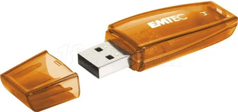 Photo de Clé USB 2.0 Emtec C410 Color Mix - 4Go (Orange)