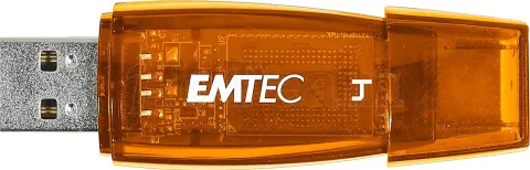 Photo de Clé USB 2.0 Emtec C410 Color Mix - 4Go (Orange)