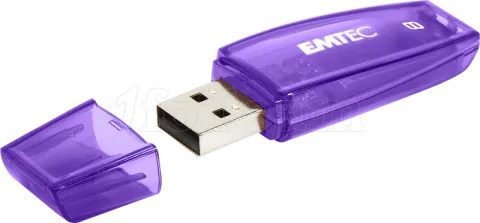 Photo de Clé USB 2.0 Emtec C410 Color Mix - 8Go (Violet)