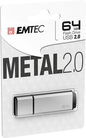 Photo de Clé USB 2.0 Emtec C900 - 64Go (Metal)