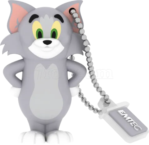 Photo de Clé USB 2.0 Emtec HB102 Hanna Barbera Tom - 16Go (Gris)