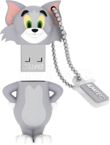 Photo de Clé USB 2.0 Emtec HB102 Hanna Barbera Tom - 16Go (Gris)